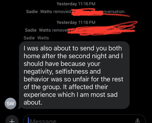 Photo from Anonymous's review of Sadie Wats (Sadie Rob)